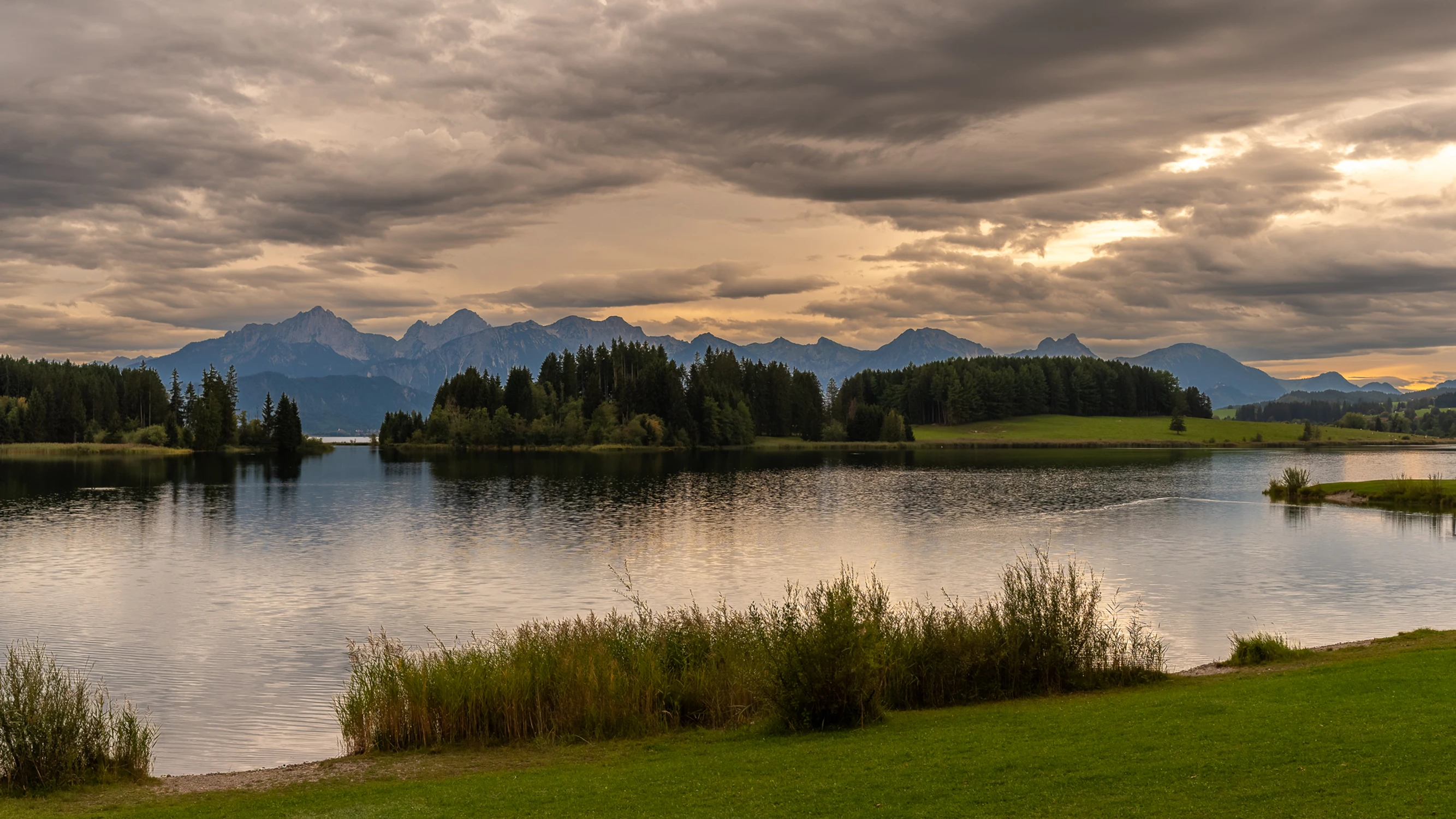 Wieczór nad Illasbergsee