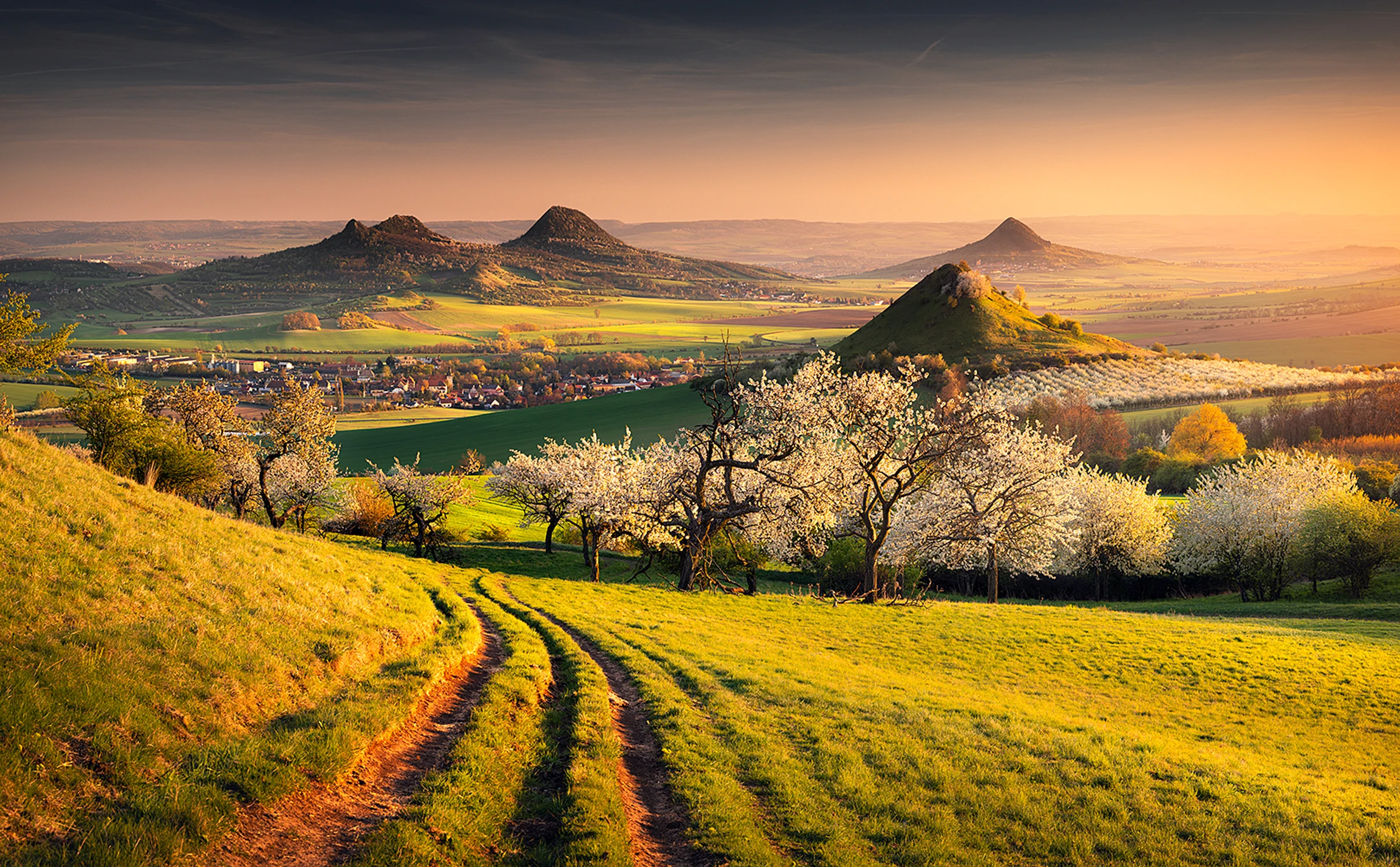 WIosna w Czeskim Średniogórzu