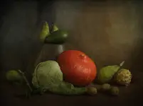 inspiracja van Goghem (Still Life with Vegetables and Fruit)