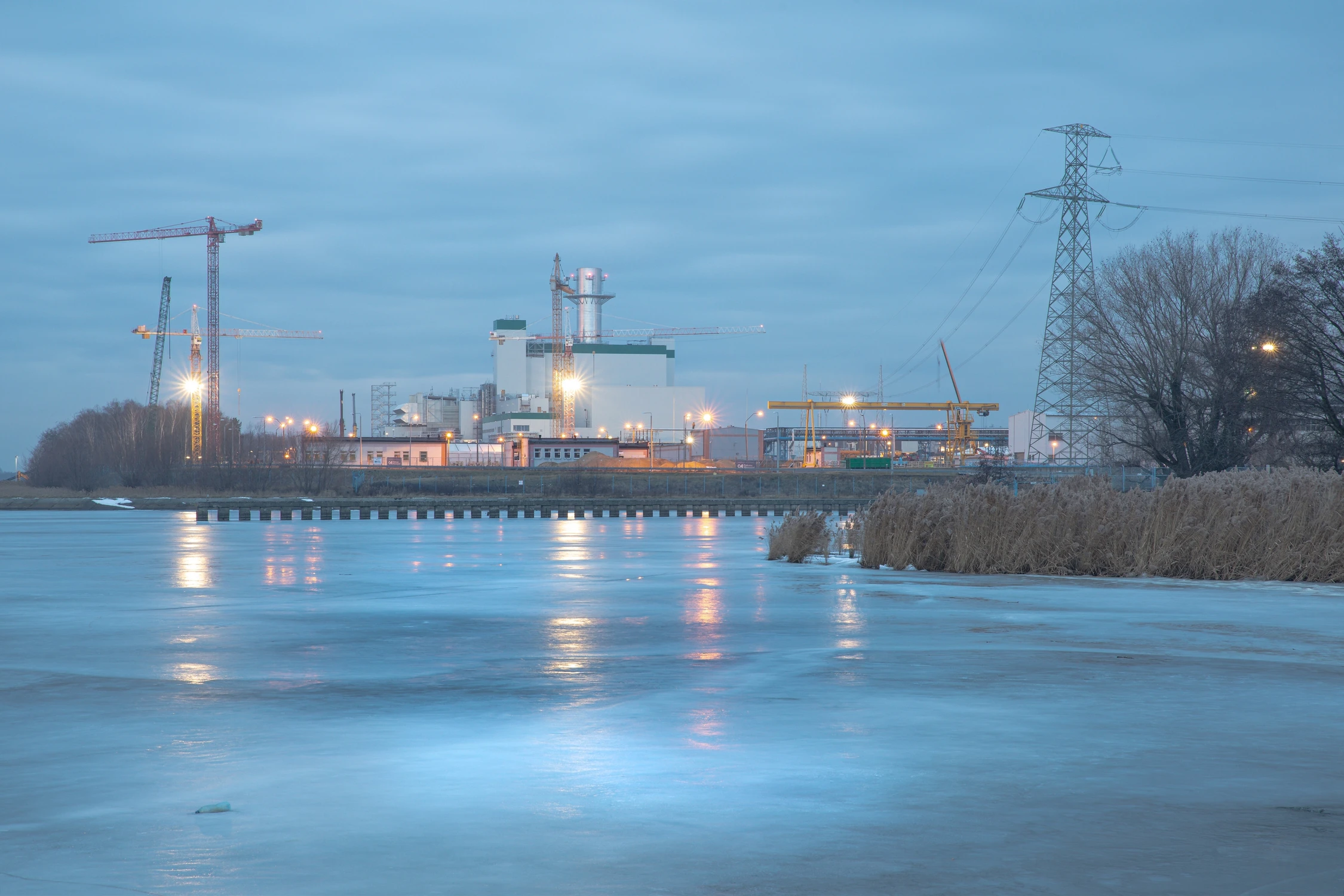 Blok gazowy w budowie