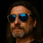 niebieskie spojrzenie w dal