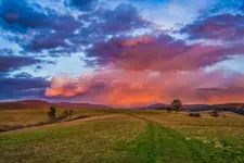 Poświeciło zanim zaszło