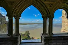 Z okna Mont Sant-MIchel