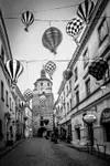 Lublin - balony na Bramowej