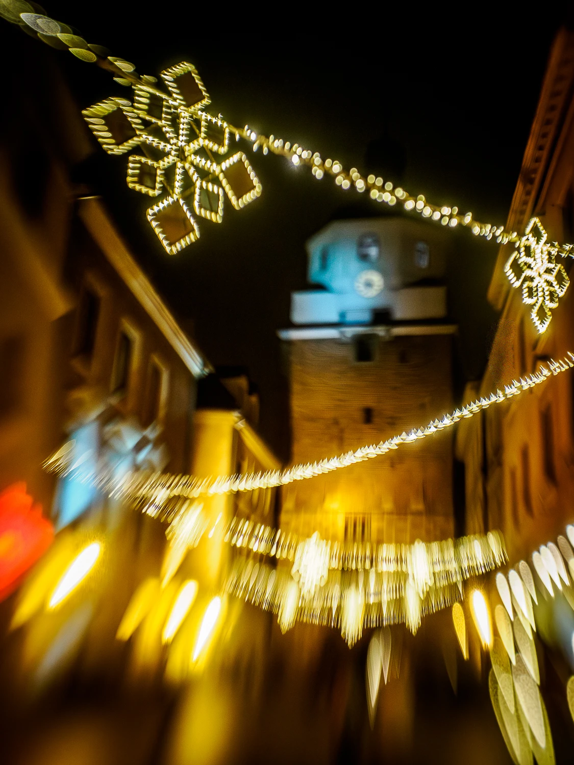 Lublin w świątecznej scenerii - ul. Bramowa