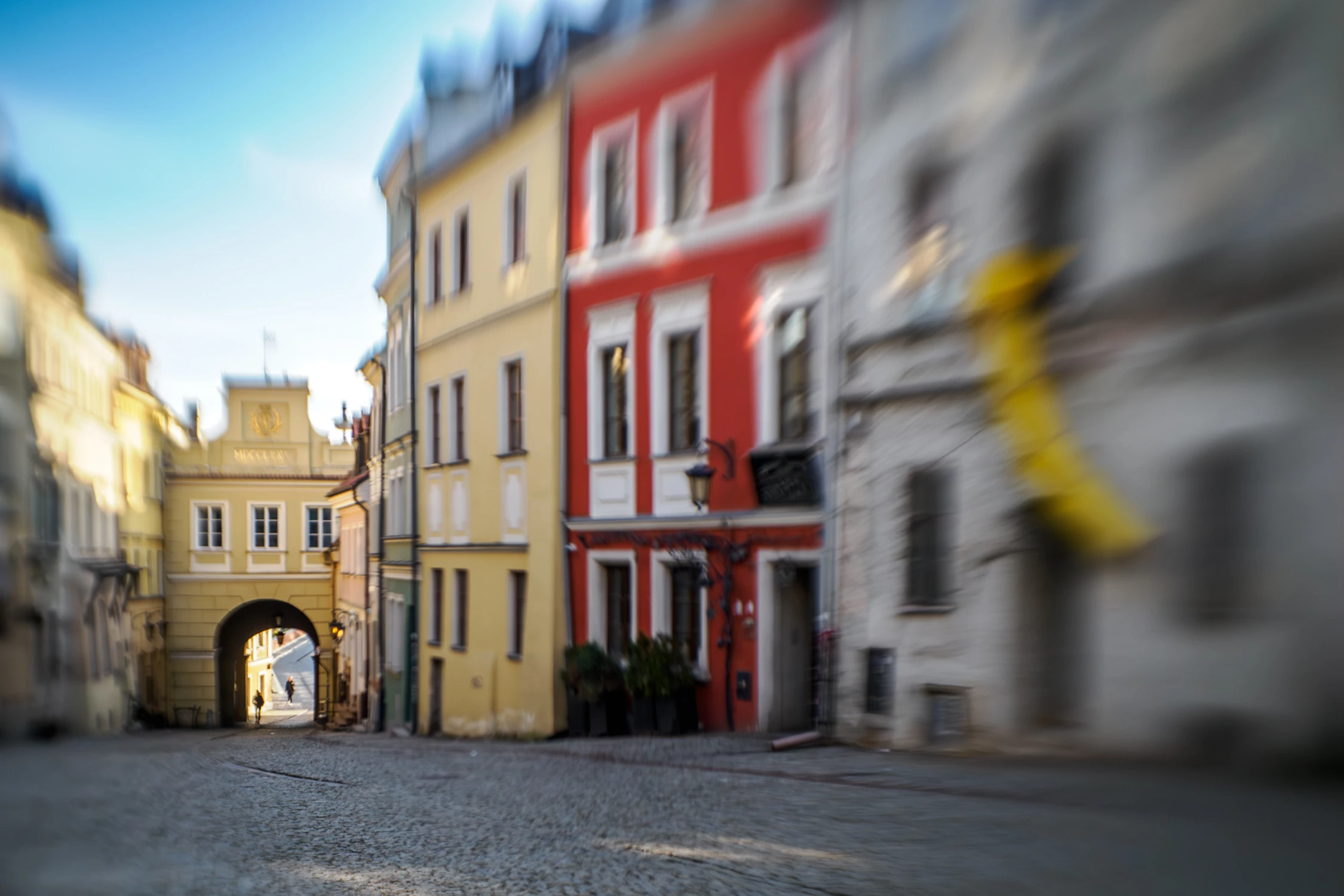 Lublin lensbaby - ulica Brodzka
