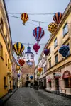 Lublin - balony na Bramowej