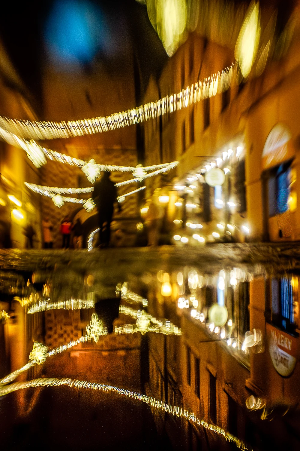 Lublin w świątecznej scenerii - ul. Bramowa