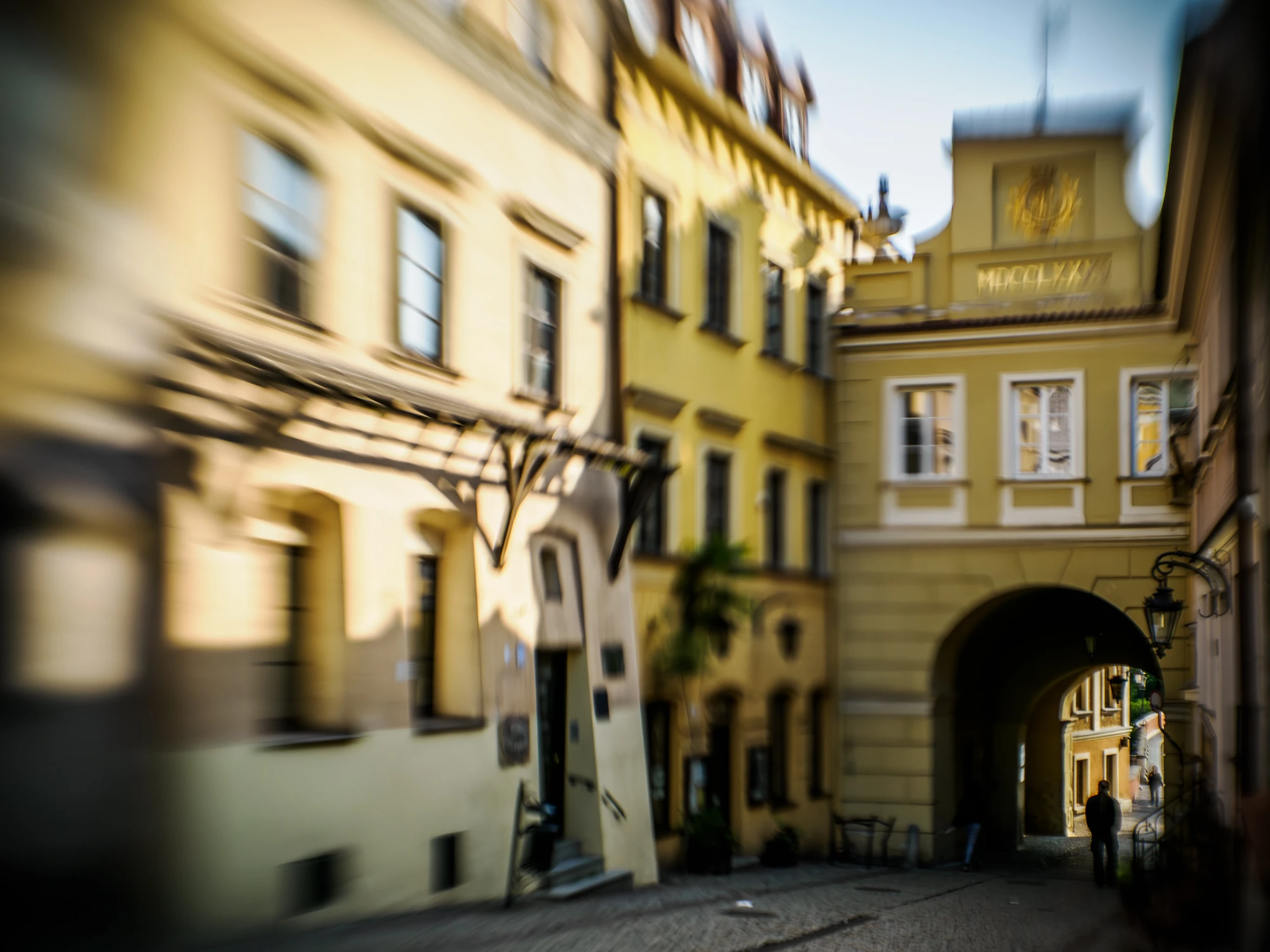 Lublin lensbaby - Brama Grodzka
