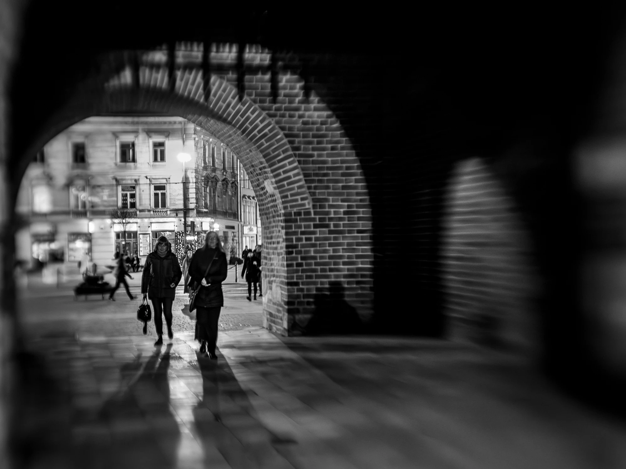 Lublin lensbaby - Brama Krakowska