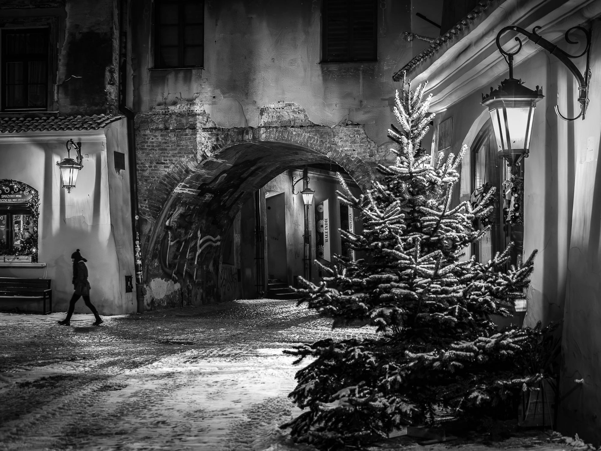 Lublin - ul. Rynek i Brama Rybna