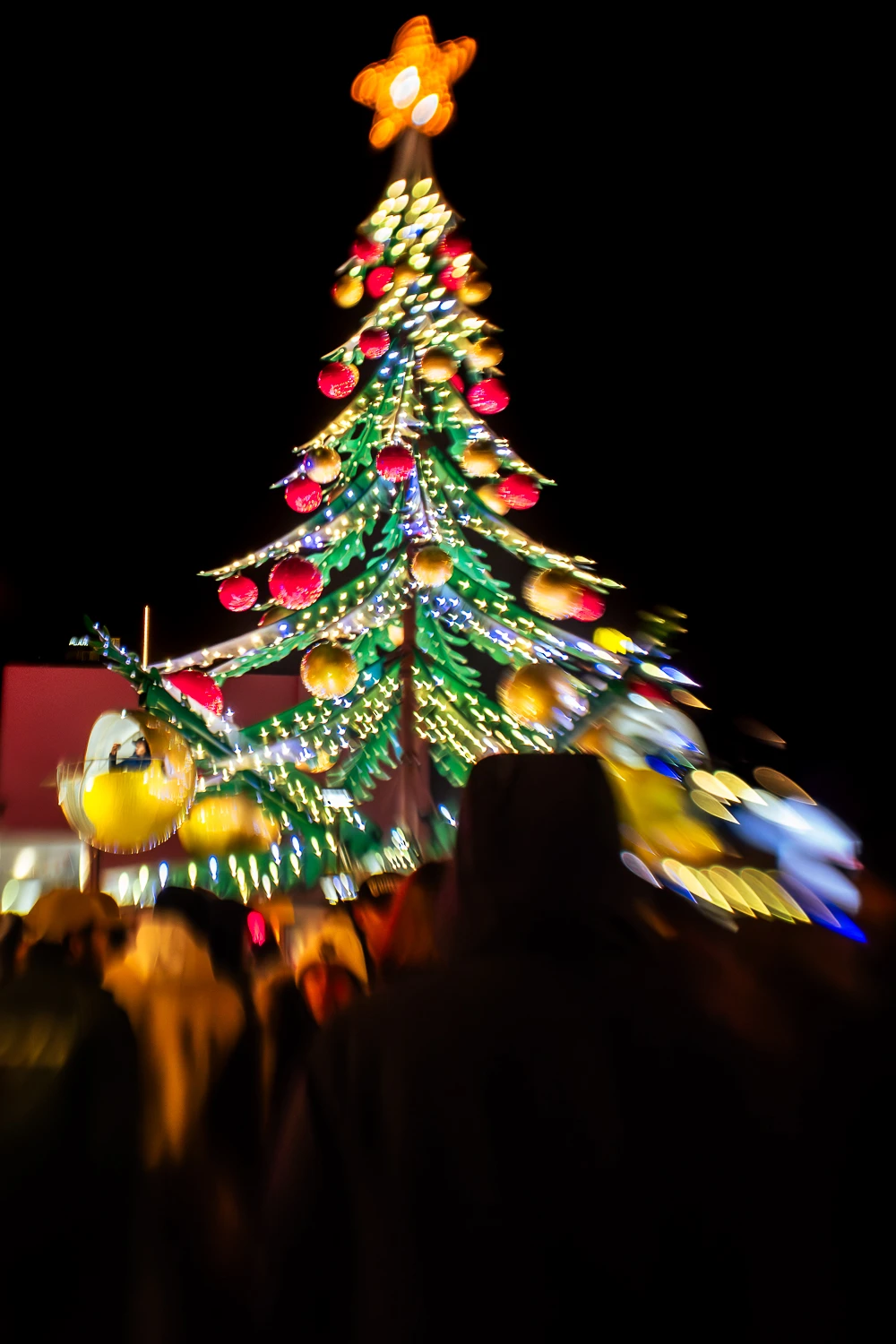 Warszawa w świątecznej scenerii - z lensbaby da się lubić :)