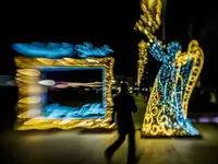 Lublin w świątecznej scenerii - Plac Litewski