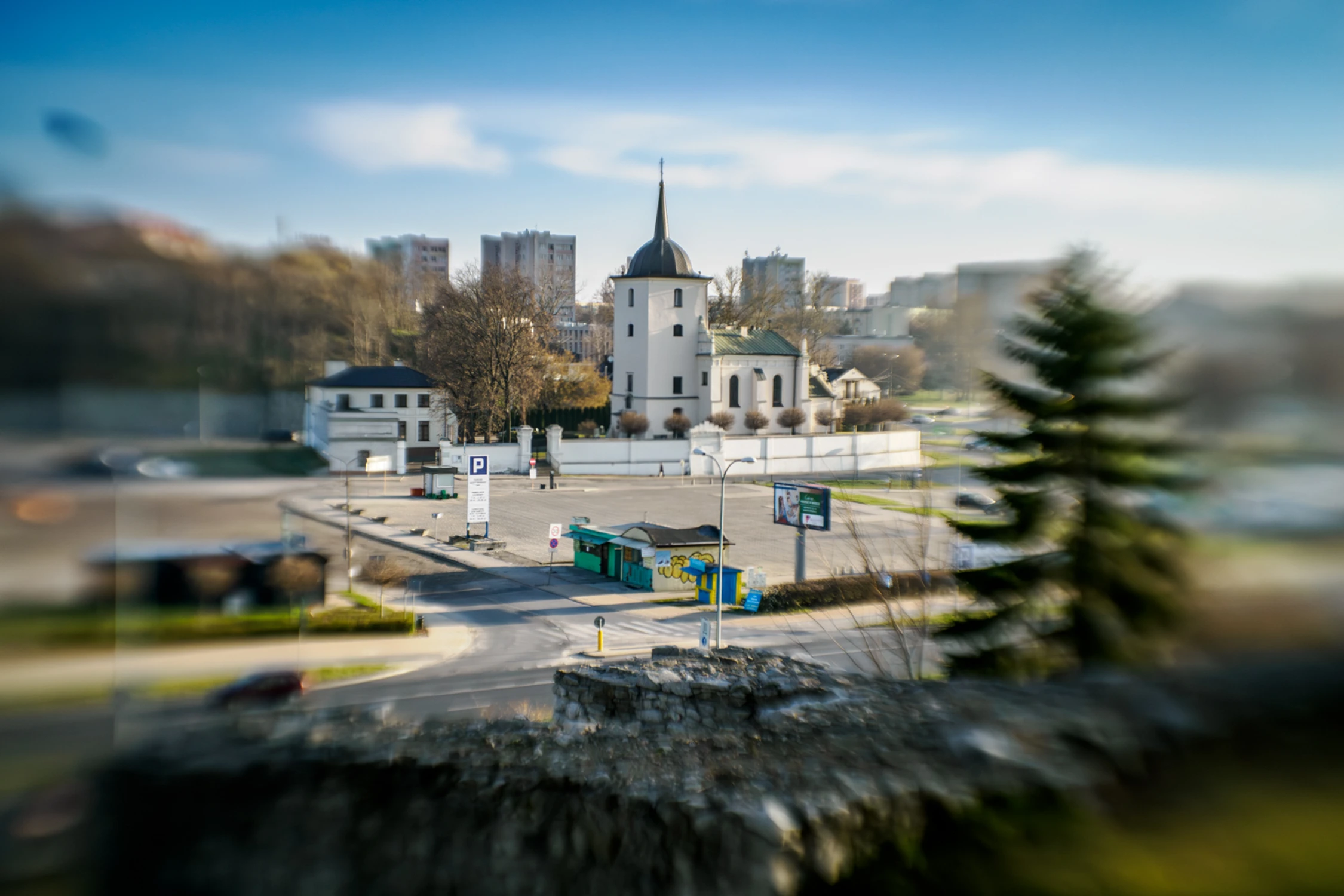 Lublin Lensbaby - Katedra Prawosławna Przemienienia Pańskiego