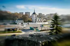 Lublin Lensbaby - Katedra Prawosławna Przemienienia Pańskiego
