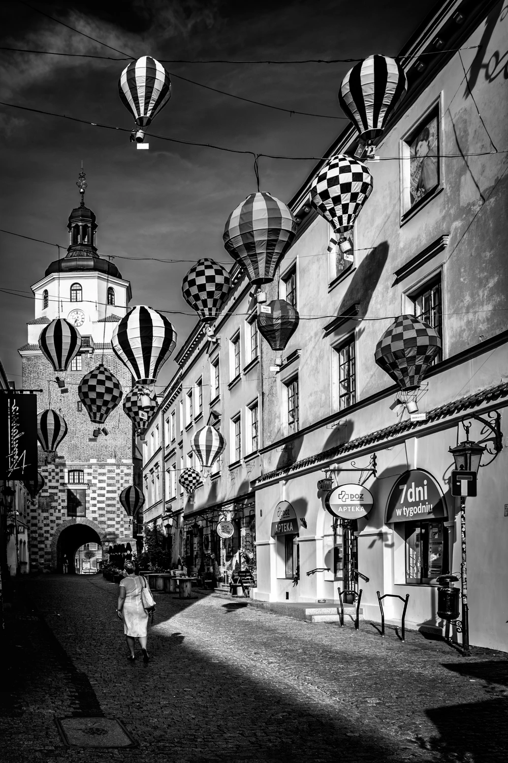 Lublin - balony na Bramowej