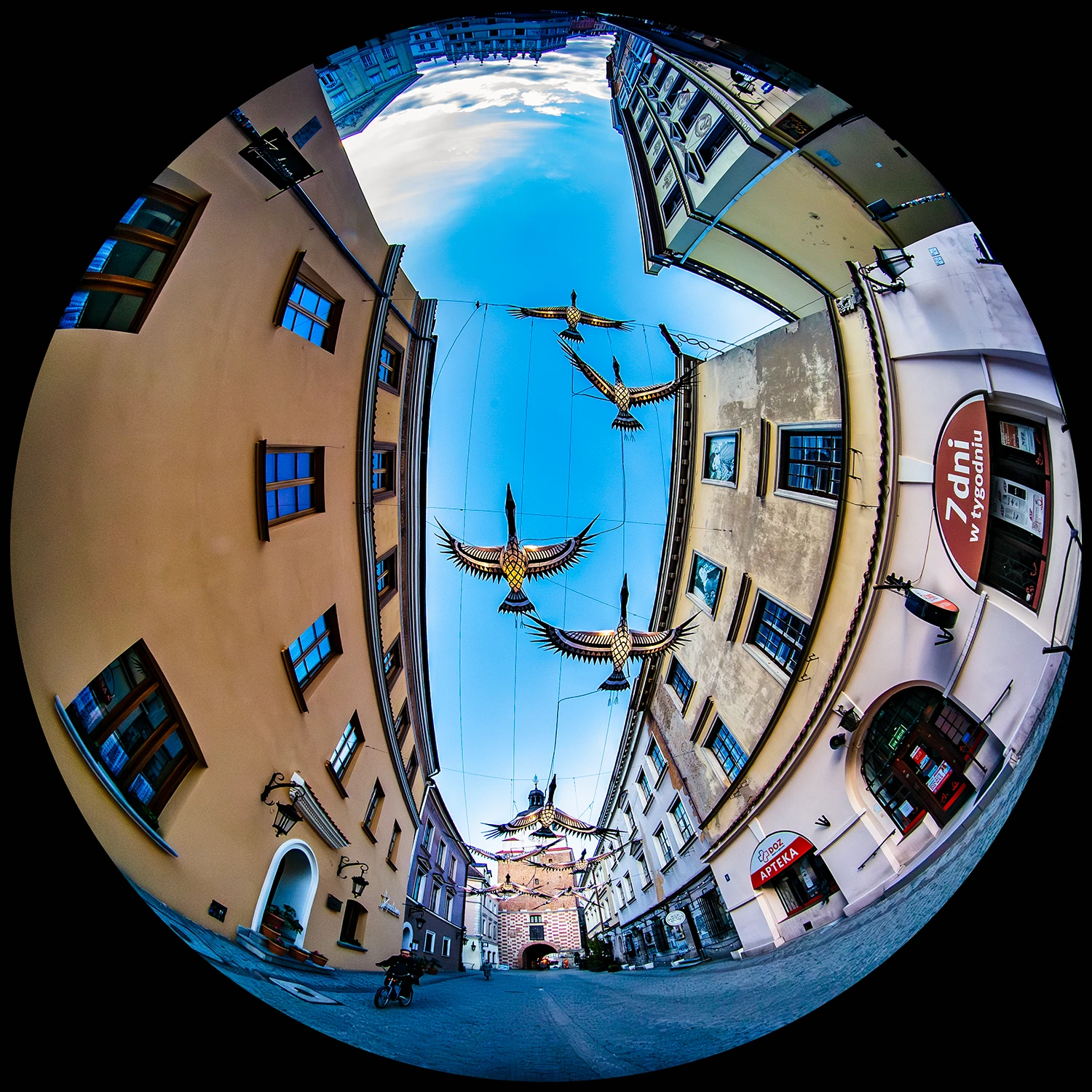 Lublin - żurawie na Bramowej VII z cyklu - okiem szczupaka LUBlina