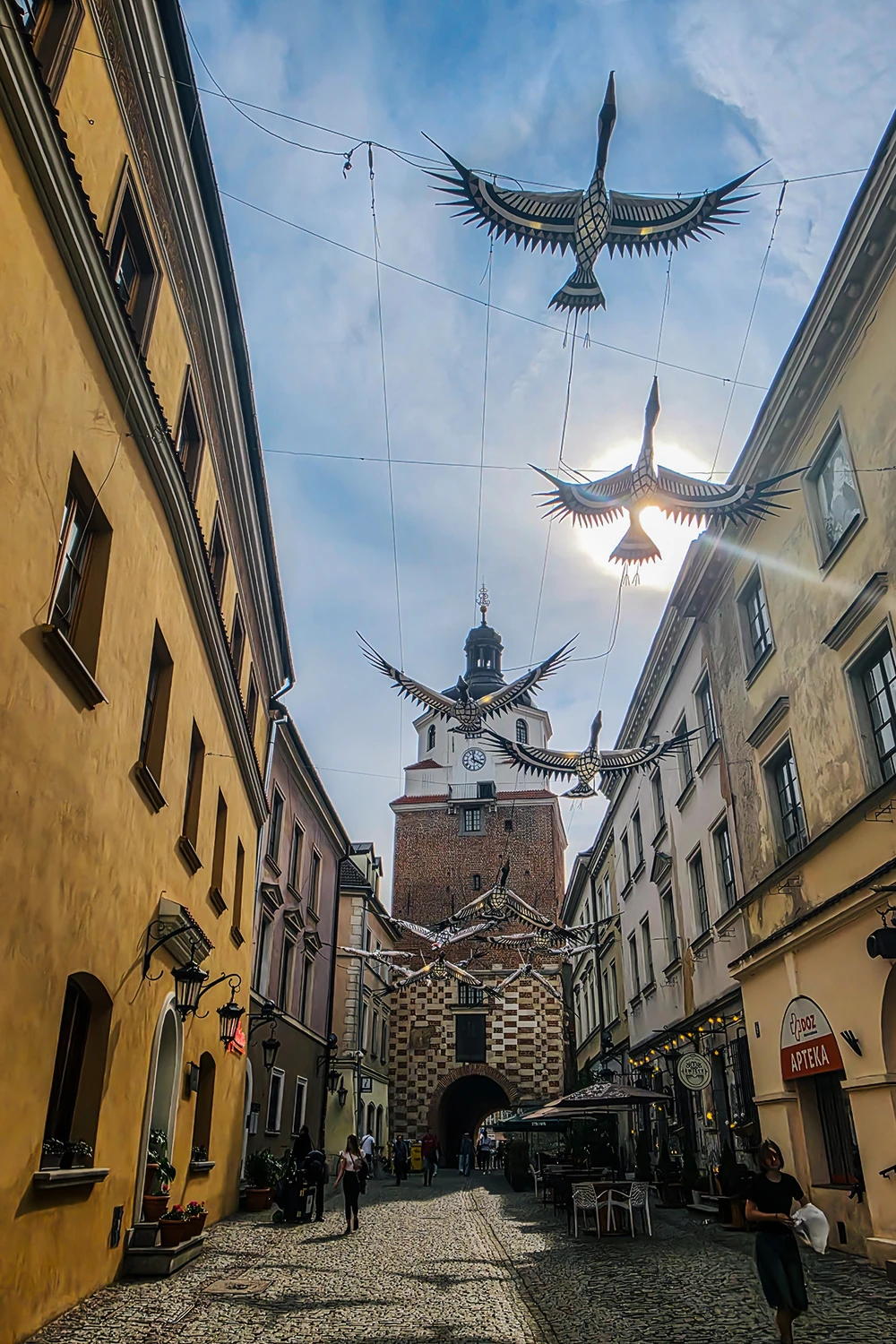 Lublin - żurawie na Bramowej IV