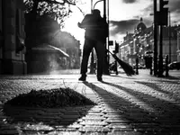 Lublin wczesnym rankiem