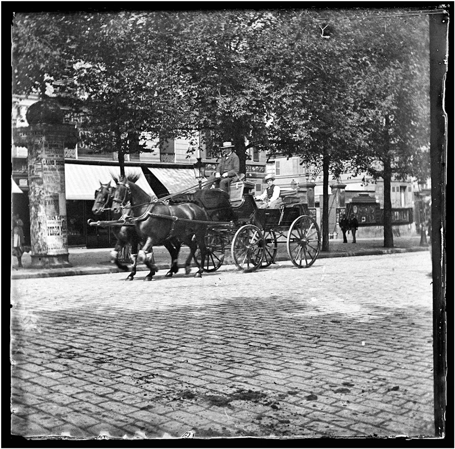 paryski "street creative" z przełomu XIX i XX wieku...