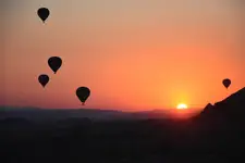 świt nad Kapadocją