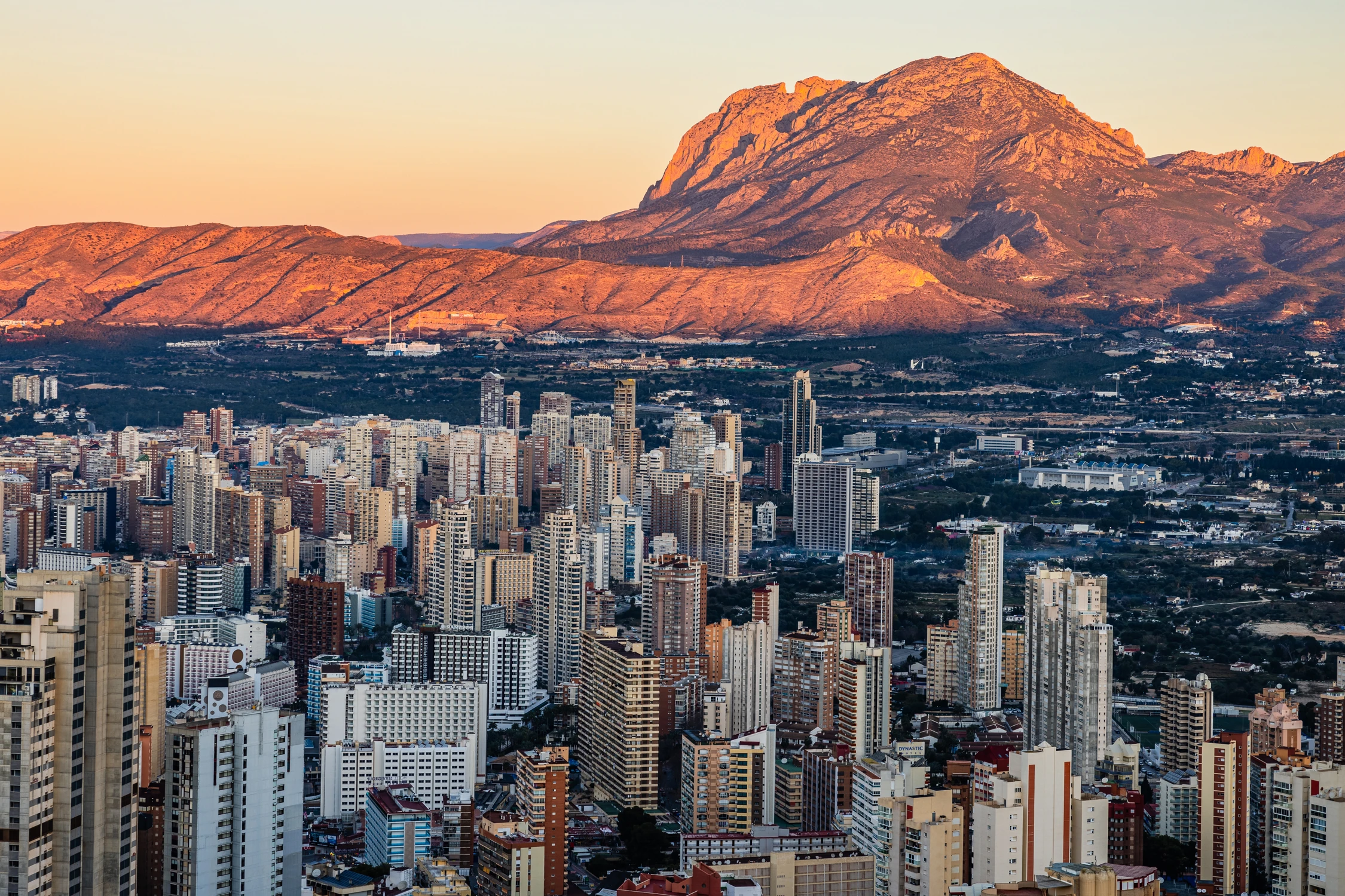 Cały Benidorm u stóp Twych